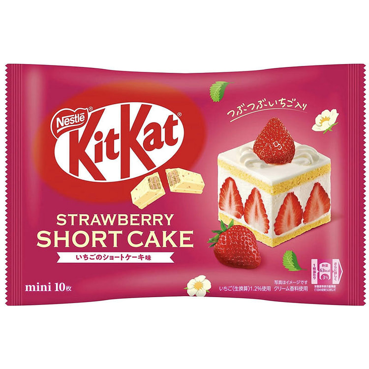 NESTLE KitKat Strawberry Short Cake Flavor