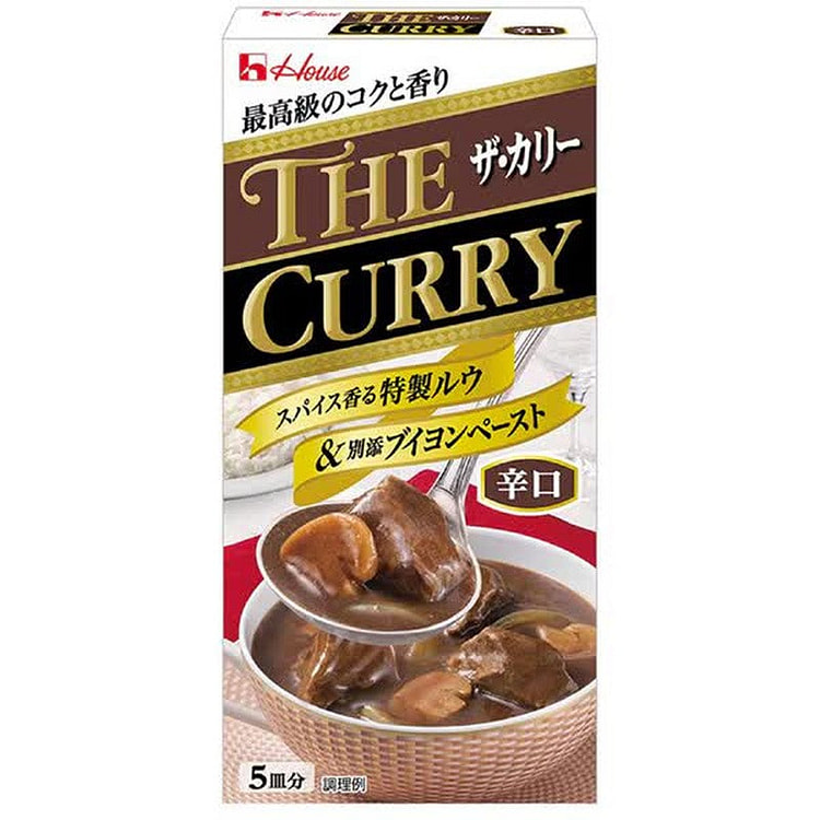 House Foods House The Curry Hot 140g [Curry Roux]