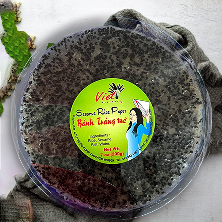 Black Sesame Cracker 22 cm (min 3)