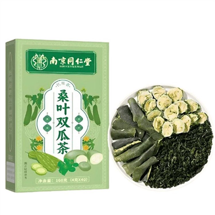 南京同仁堂 桑叶双瓜茶降苦瓜血冬瓜养生茶 160g 1 盒