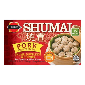 J-Basket Pork Shumai Dumpling (Microwavable) 15P 7.6 oz