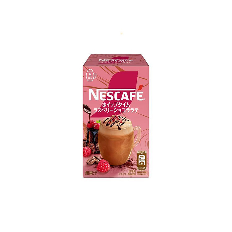Nestle  Nescafe Whip Time Raspberry Chocolate5pcs/