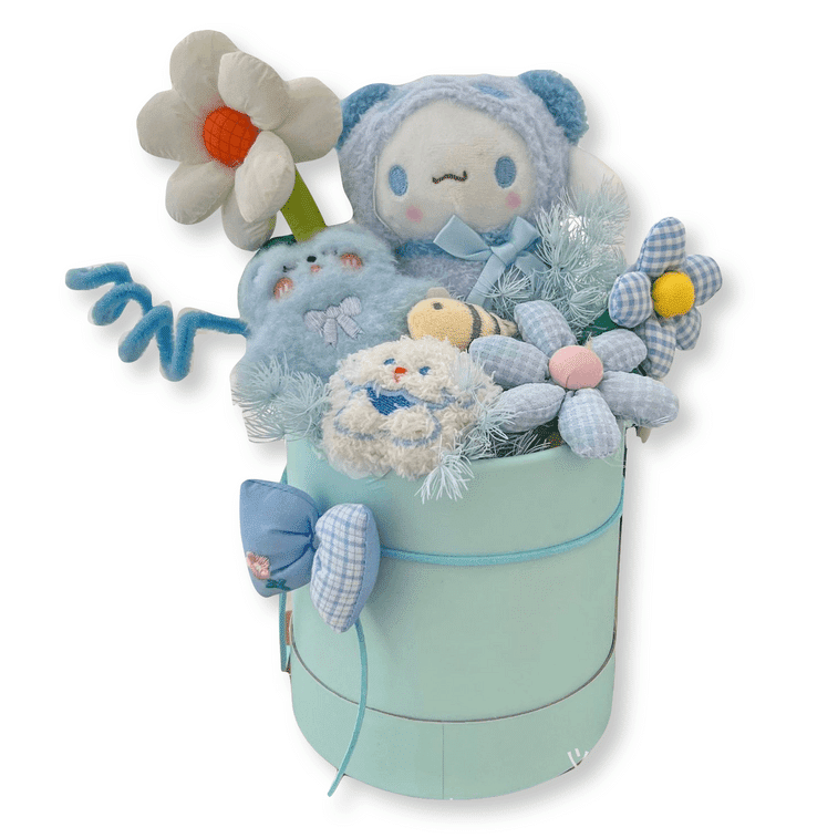 Plush Toy Bouquet Vase Cute Kawaii Birthday Gift Cinnamoroll 1 each