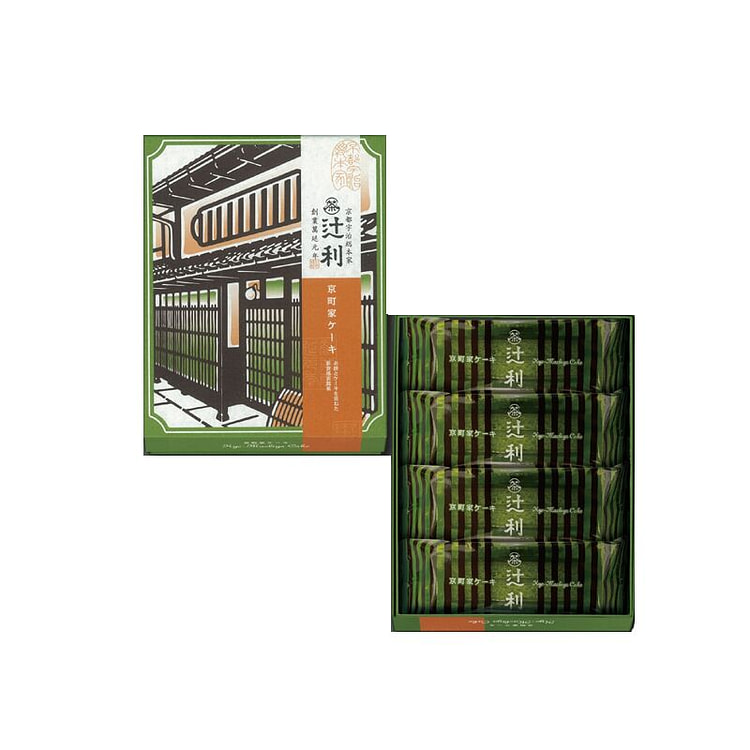 Tsujiri Kyoto Machiya Cakes 4 Pieces
