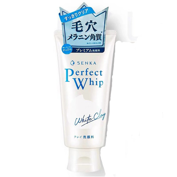 Senka洗颜专科 蚕丝白泥清洁毛孔洗面奶120g 1 个