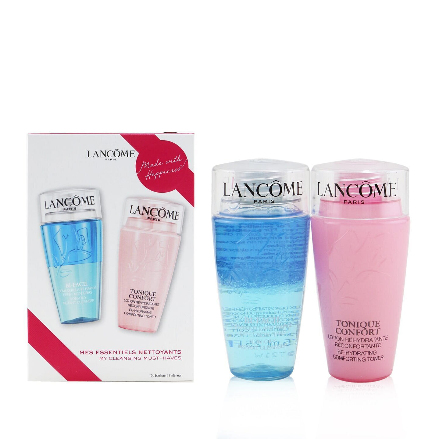 Lancome My Cleansing Must-Haves Set: Bi-Facil 75ml + Confort Tonique 75ml 2pcs 2 each
