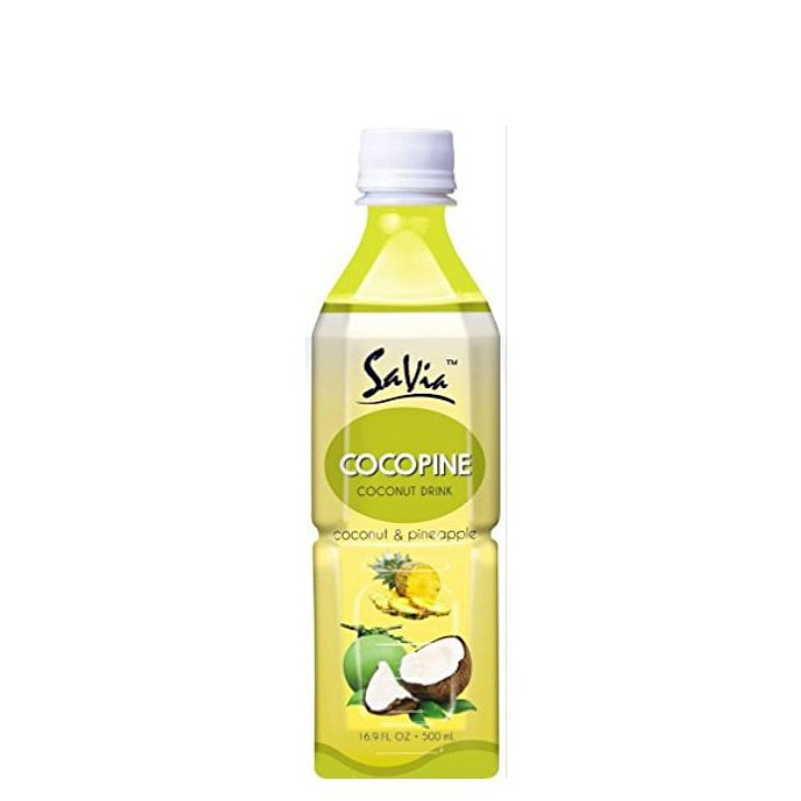 Savia Coconut Pineapple Drink 16.9oz 12 case