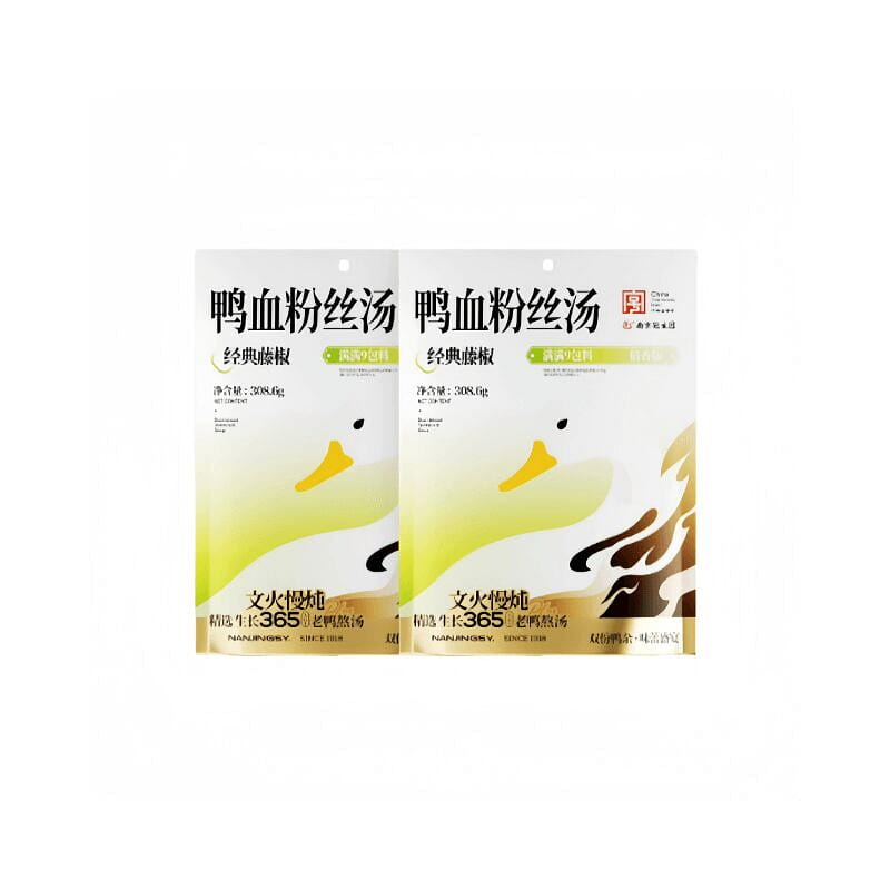 Guanshengyuan Spicy Duck Blood Noodle 308g*2pk 308.6 g