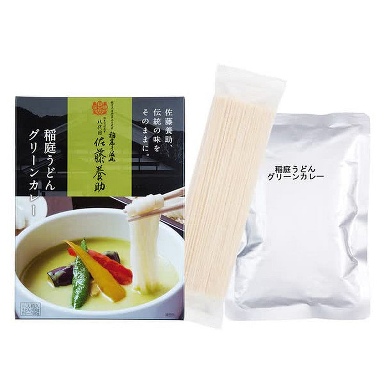 Sato Yosuke Shoten Inaniwa Udon Green Curry 280g
