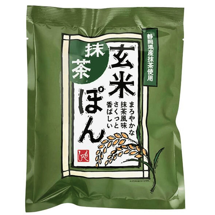 KALDI Matcha Brown Rice Cracker
