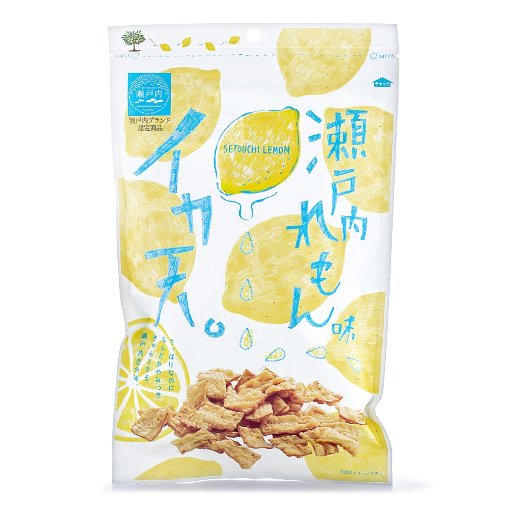 Get Maruka Fried Squid Snack, Setouchi Lemon Flavor Delivered Weee