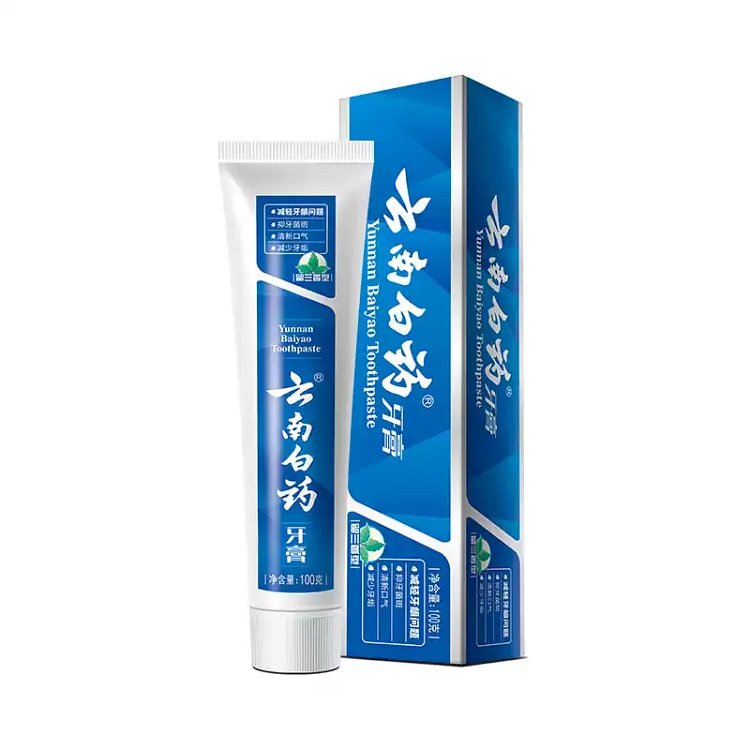 云南白药牙膏薄荷冰爽护龈