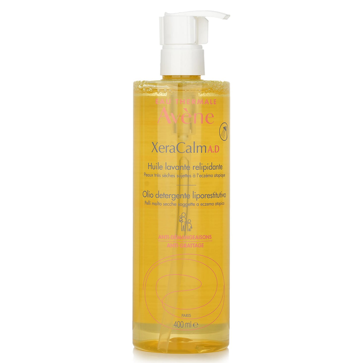 Avene XeraCalm A.D Lipid-Replenishing Cleansing Oil 400ml 400 ml