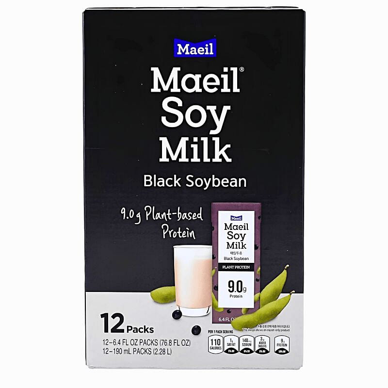 [Maeil] Black Soybean Milk – 190ml x 12 Pack 1 each