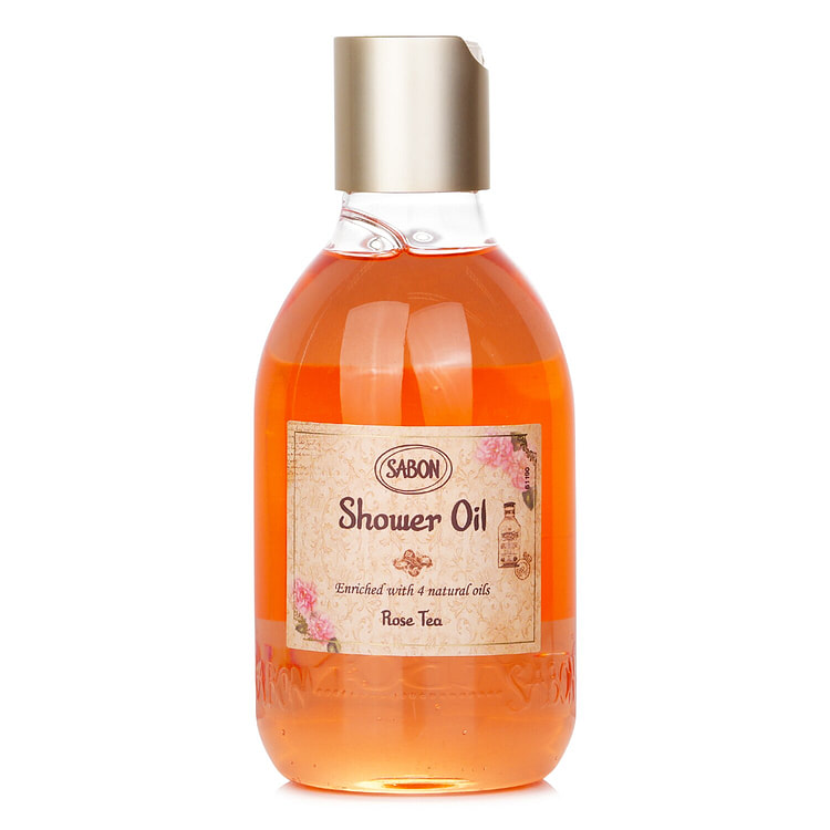 薩邦 Sabon     玫瑰花茶沐浴油（膠瓶）