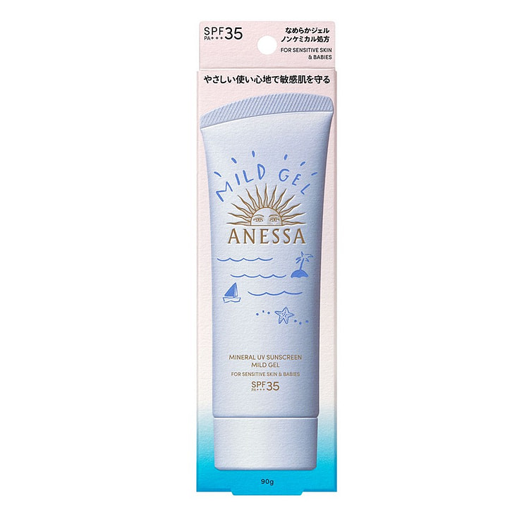 ANESSA Mineral UV Sunscreen Mild Gel SPF35+ 90 g