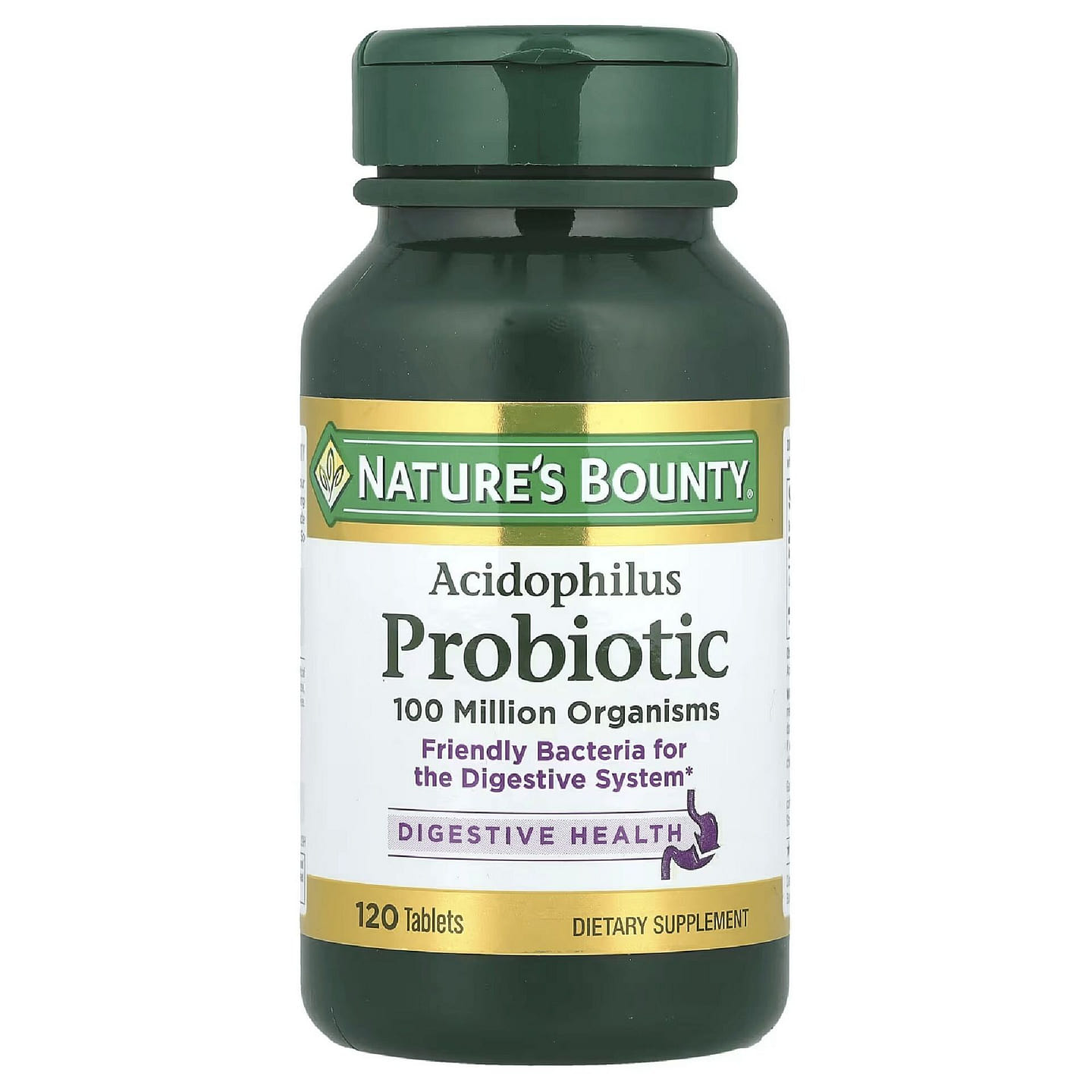 Nature’s Bounty Acidophilus Probiotic Tablets 1 bottle