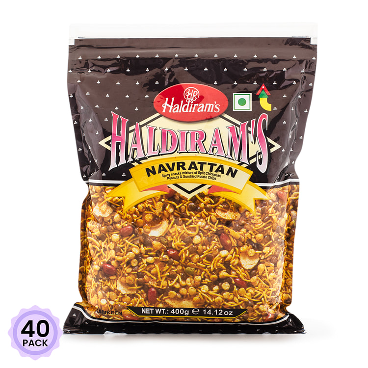 Haldiram's Navrattan 印度特色小吃 400 克*40 包