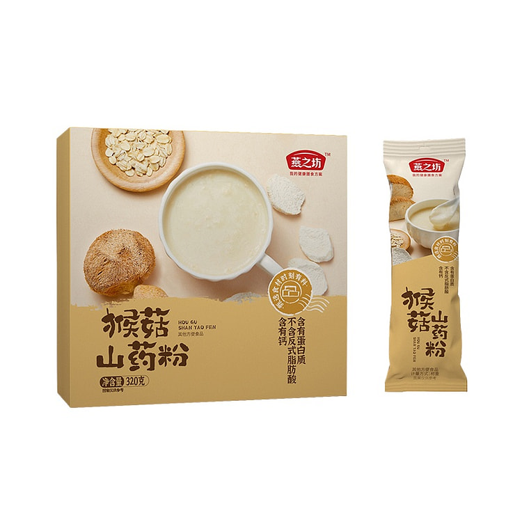 燕之坊猴菇山药粉320g*1盒 320 克