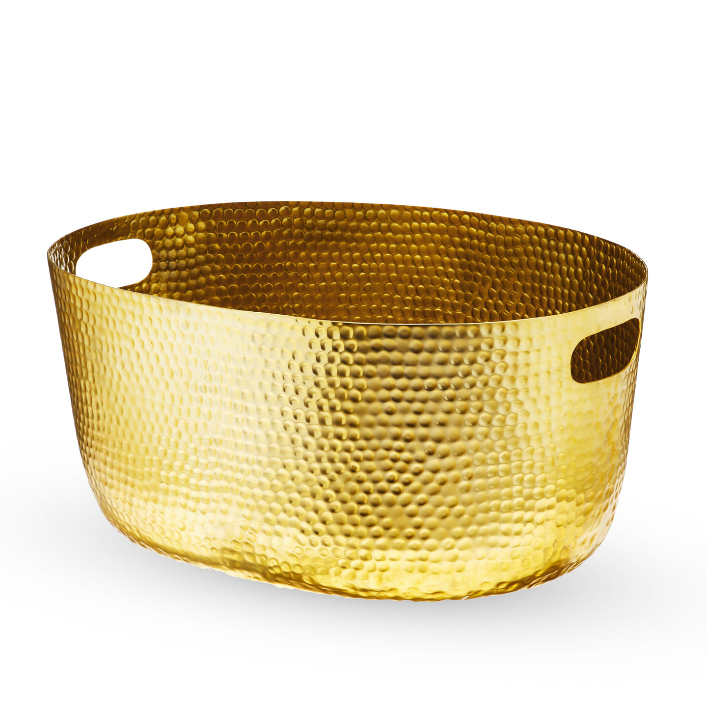 Gold Hammered Tub by Twine 1 each