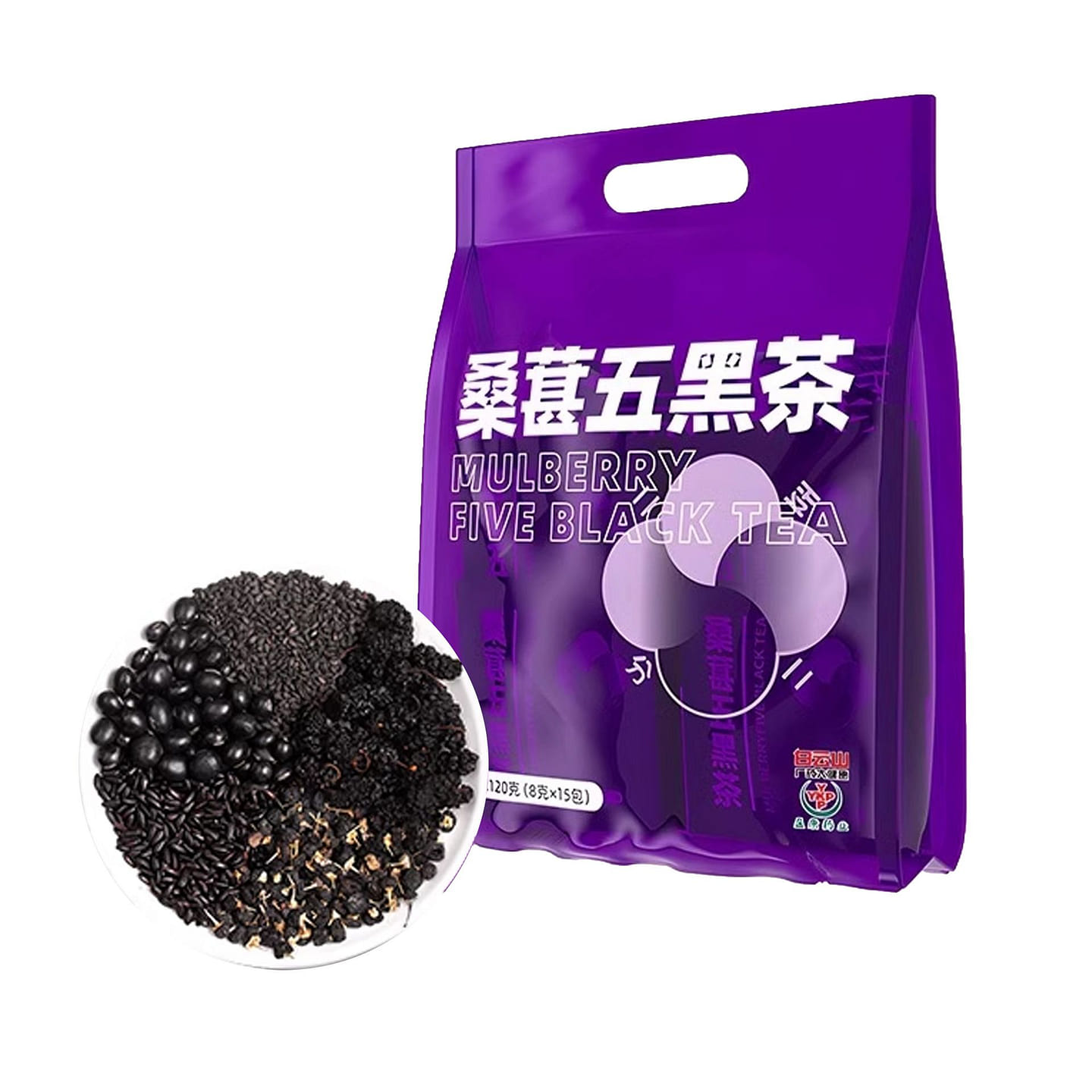 Mulberry Five Black Tea 8g*15packs 120 g