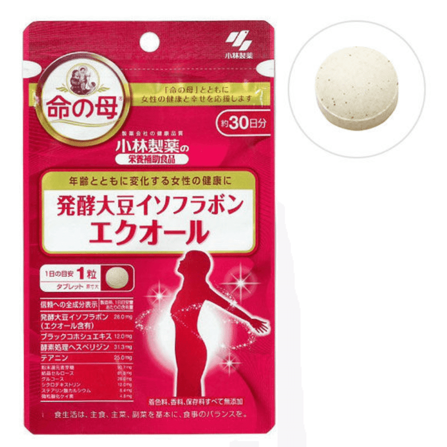 Kobayashi Fermented Soy IsoflavonesTablets 30Pills 1 個