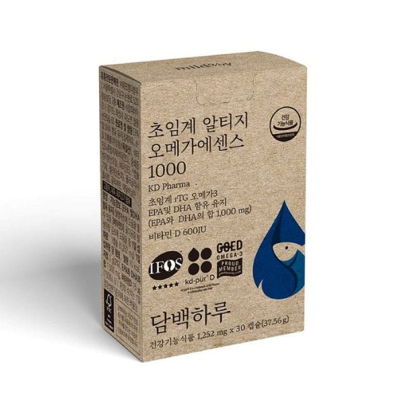 DamBaekHaru rTG Omega-3 Essence 30 count