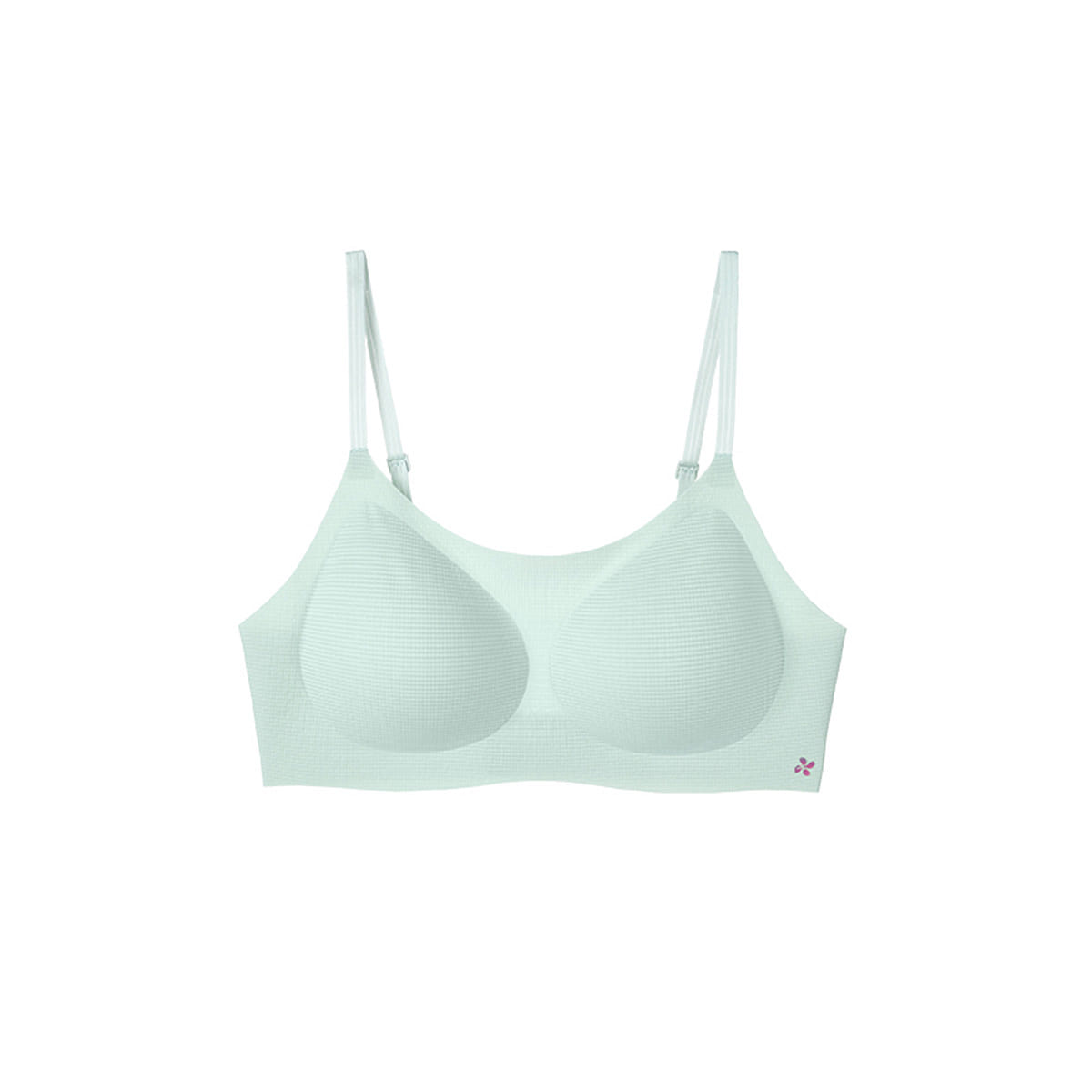 China Direct Mail Ubras Size Free Mint Cool Waffler Strap Bra Tank Top – Standard – Mint Sugar Color – One Size 100 g
