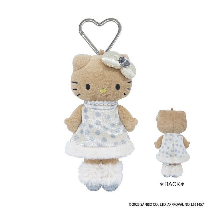 Sanrio Hello Kitty Mascot,Polka Dot Dress 1 each