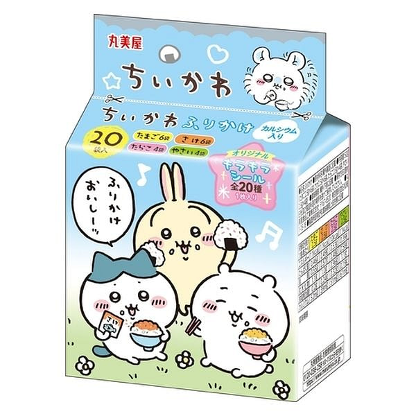 丸美屋 CHIIKAWA迷你什锦风味拌饭料 20袋