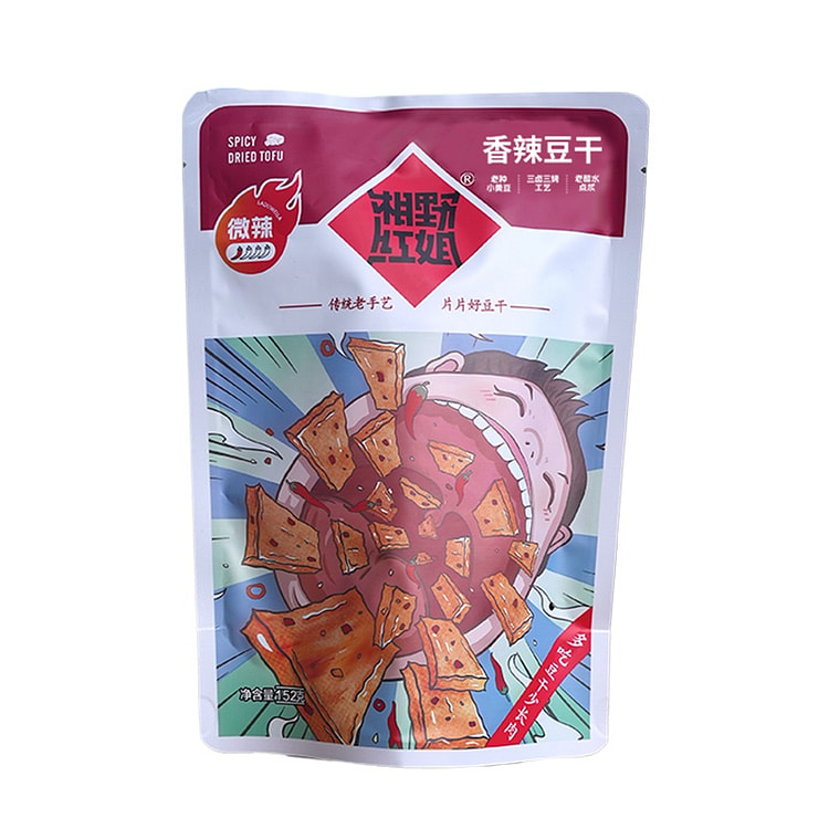 湘野红姐香辣豆干152g*1袋