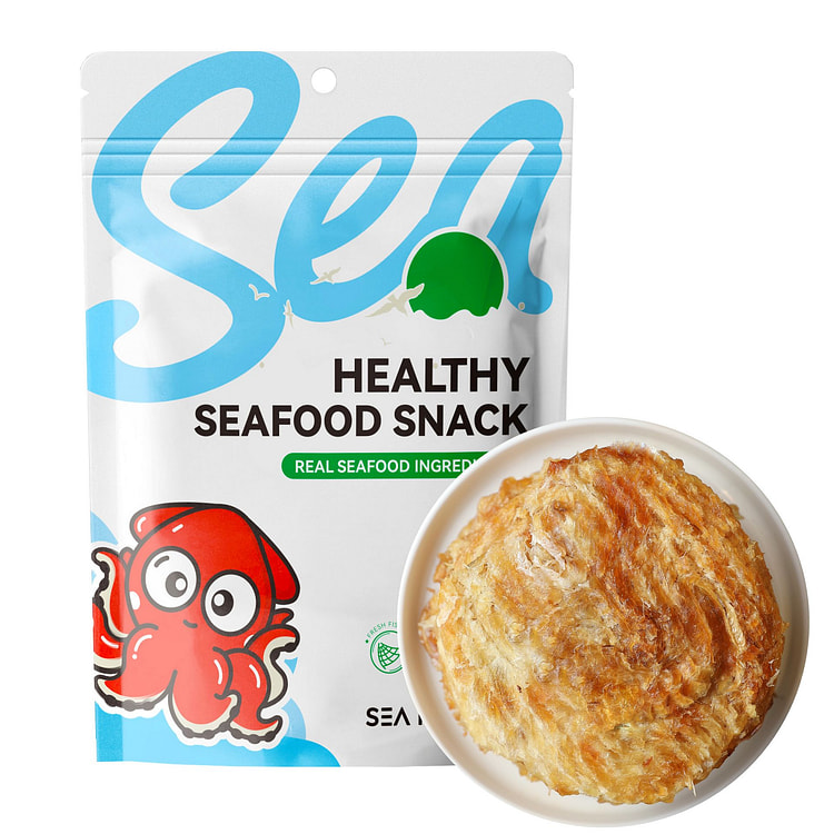 Sea Fortune 经典烤鱼片海鲜零食高蛋白
