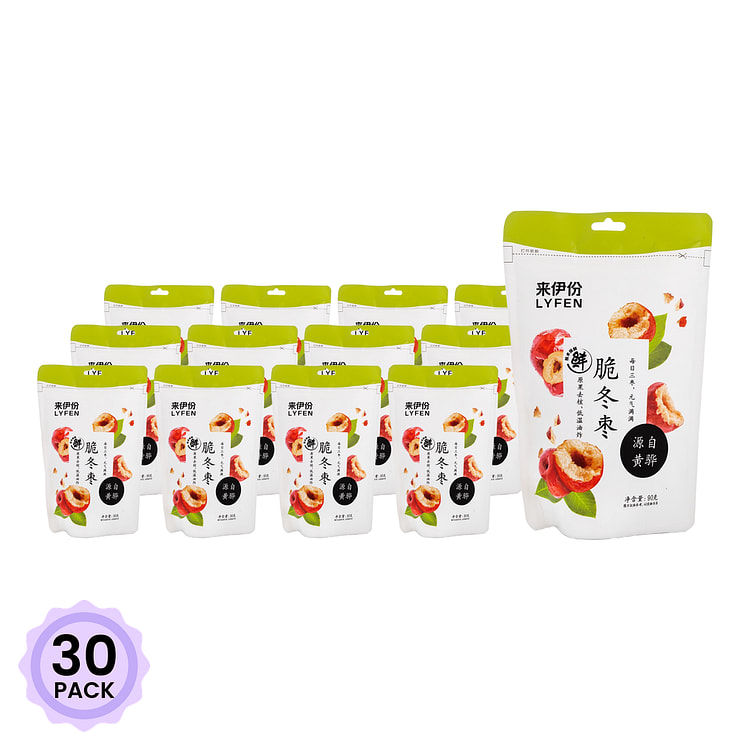 Táo Đỏ Tân Cương Sấy Yifen 90 g*30 pack