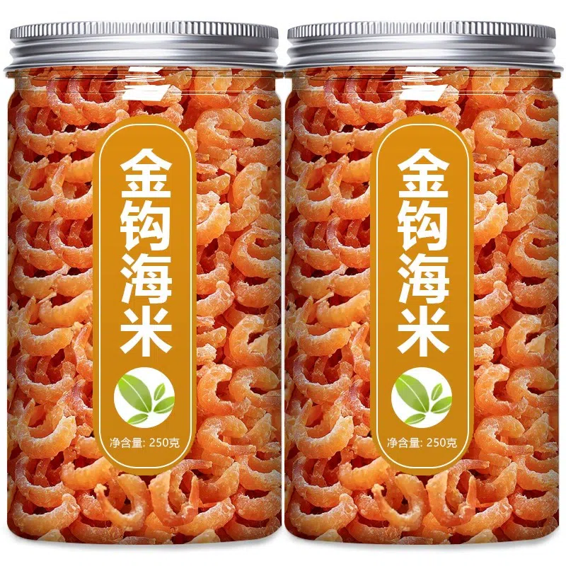 淡干金钩海米虾米干货*1罐250克 250 克