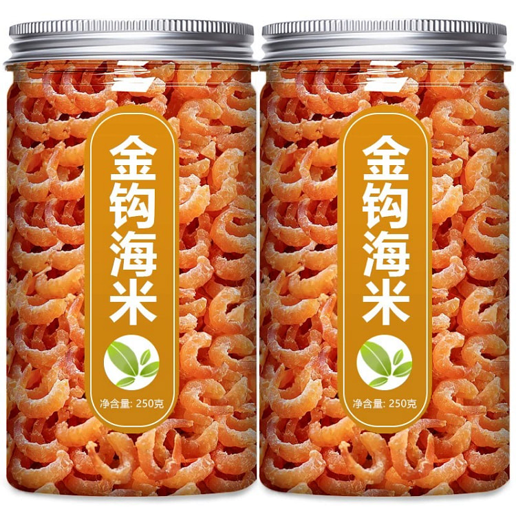 淡干金钩海米虾米干货*1罐250克