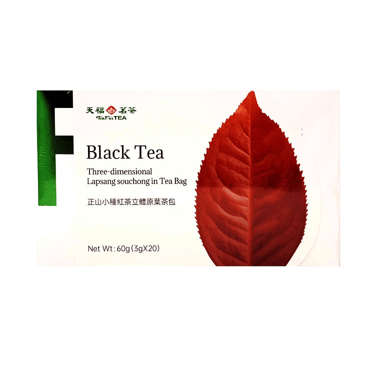 【天福茗茶】正山小种红茶立体原叶茶包 3gx20入