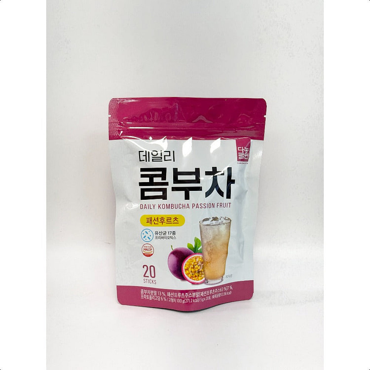 Danongwon Daily Kombucha Passion fruit 5g*20ea 1 pack