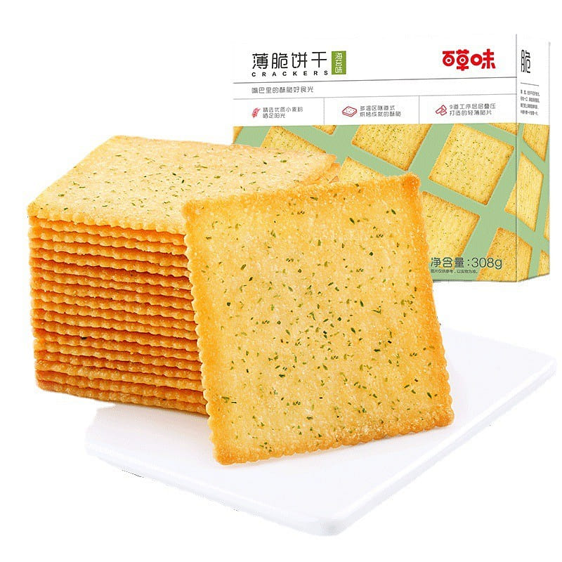 Be & Cheery Crispy Crackers 308g 1 box