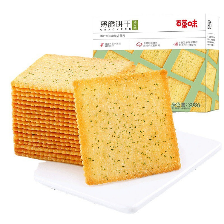Be & Cheery Crispy Crackers 308g 1 box