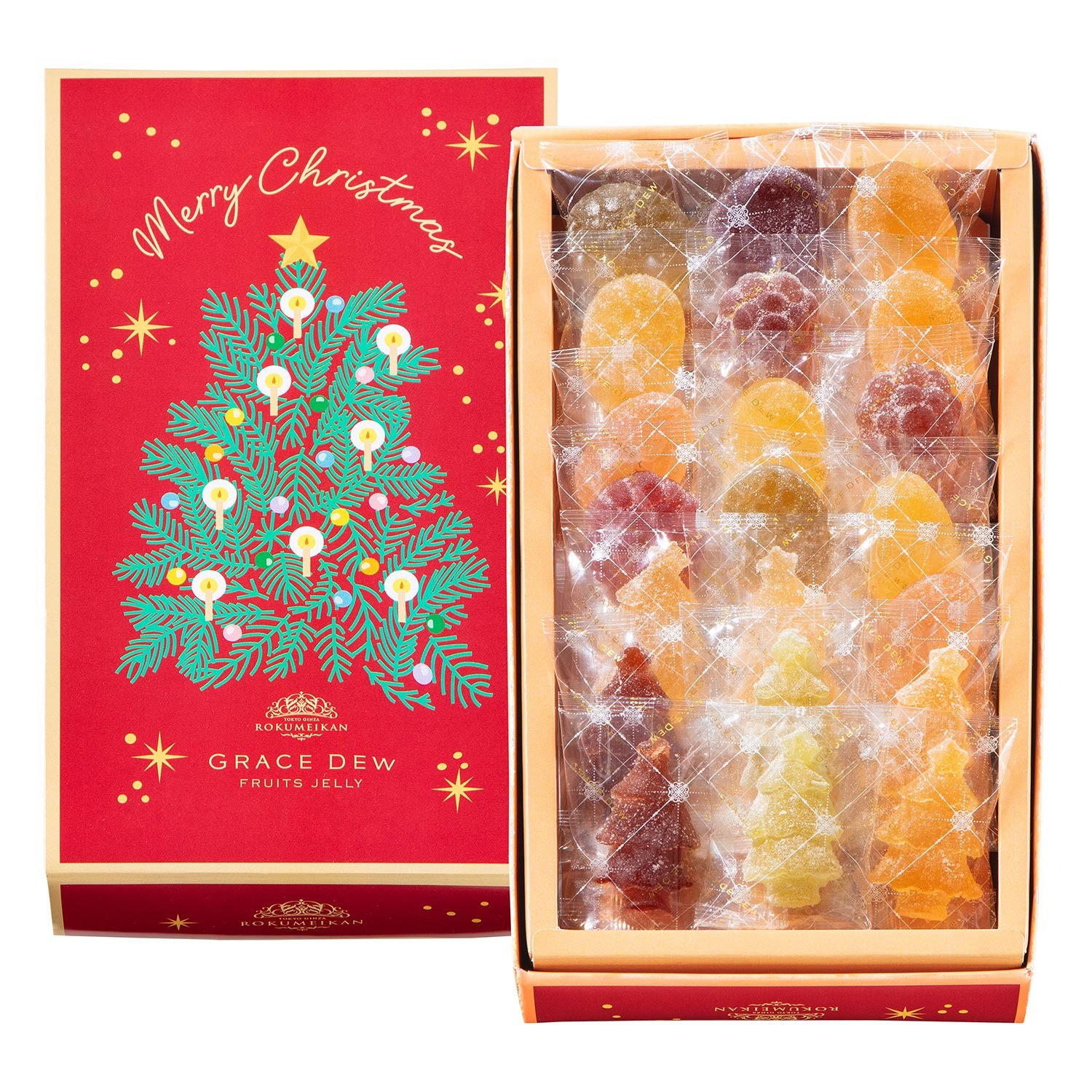 クリスマスケーキ飾り１２５個５個種類各25個 クリスマス ロクメイカン ウィンターアソート22個入 - Weee!
