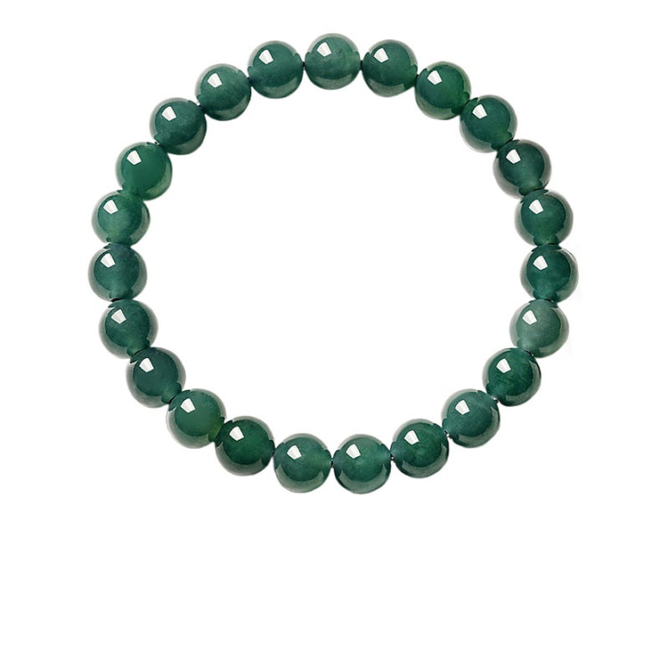 宫里上新 翡翠手串玉石手链串珠 春水映月 8mm 1 盒