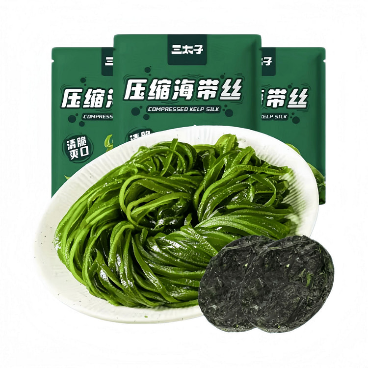 [Third Prince] Compressed Kelp Strips 16g*5 packs 90 g