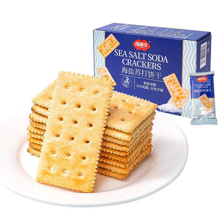 180g 福事多海盐苏打饼干 1 盒