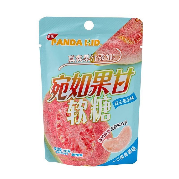 熊仔 宛如红心芭乐片水果味软糖 28g*4包 112 克