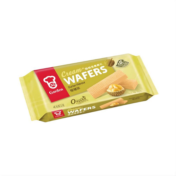 [Garden] Durian Cream Wafers - 7 oz