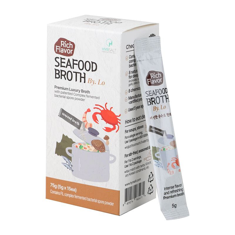 [Premium] Rich Flavor Seafood Broth 75g(5g*15pcs) 75 g