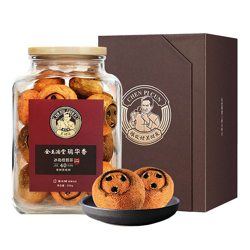 Chen Pi Cun Tangerine Peel Puer Tea 500g 500 g