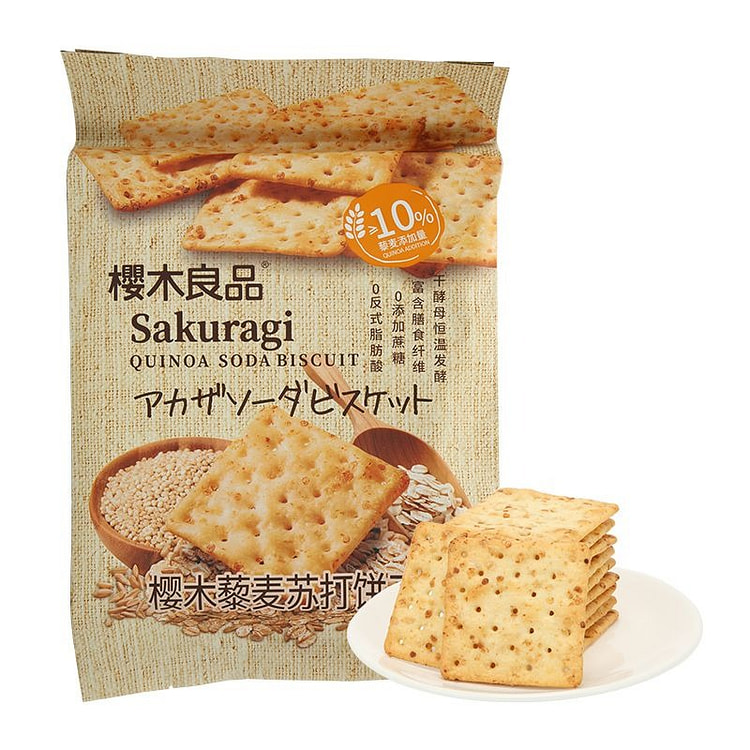 Quinoa soda crackers 280g 280 g