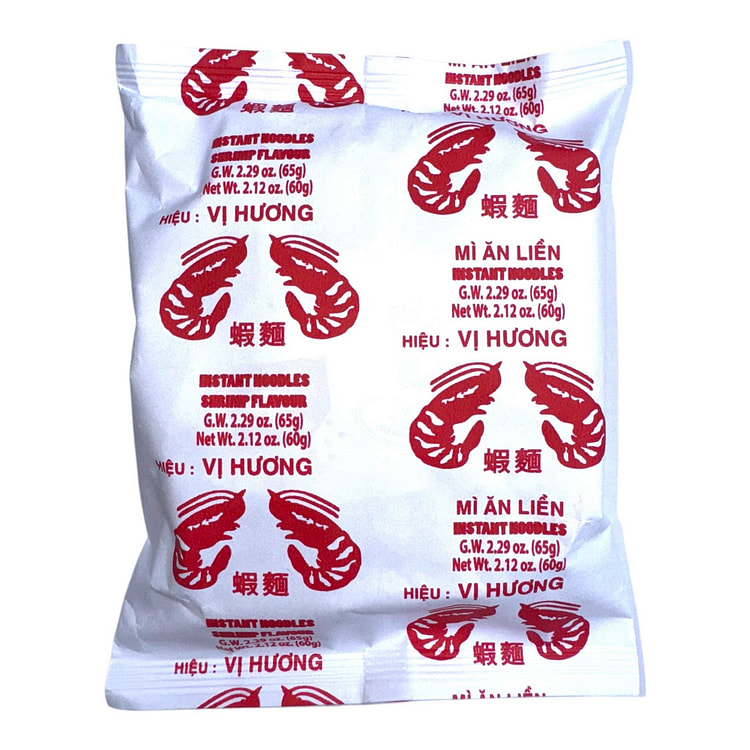 Vi Huong Shrimp Flavor Instant Noodle Mi 2 Tom 1 pack (min 3)