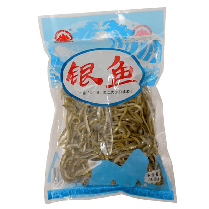 Dalian Sanshan Island Silver Fish Dry500g*1bag 500 g